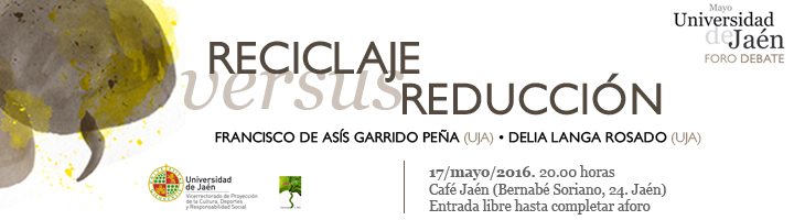 Cartel reciclaje versus reducción